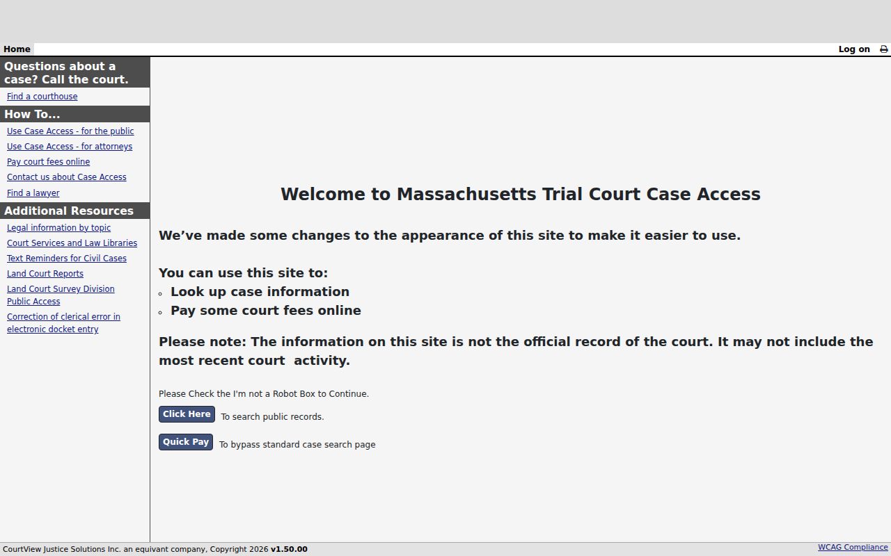 Hingham residents directory Massachusetts court search interface